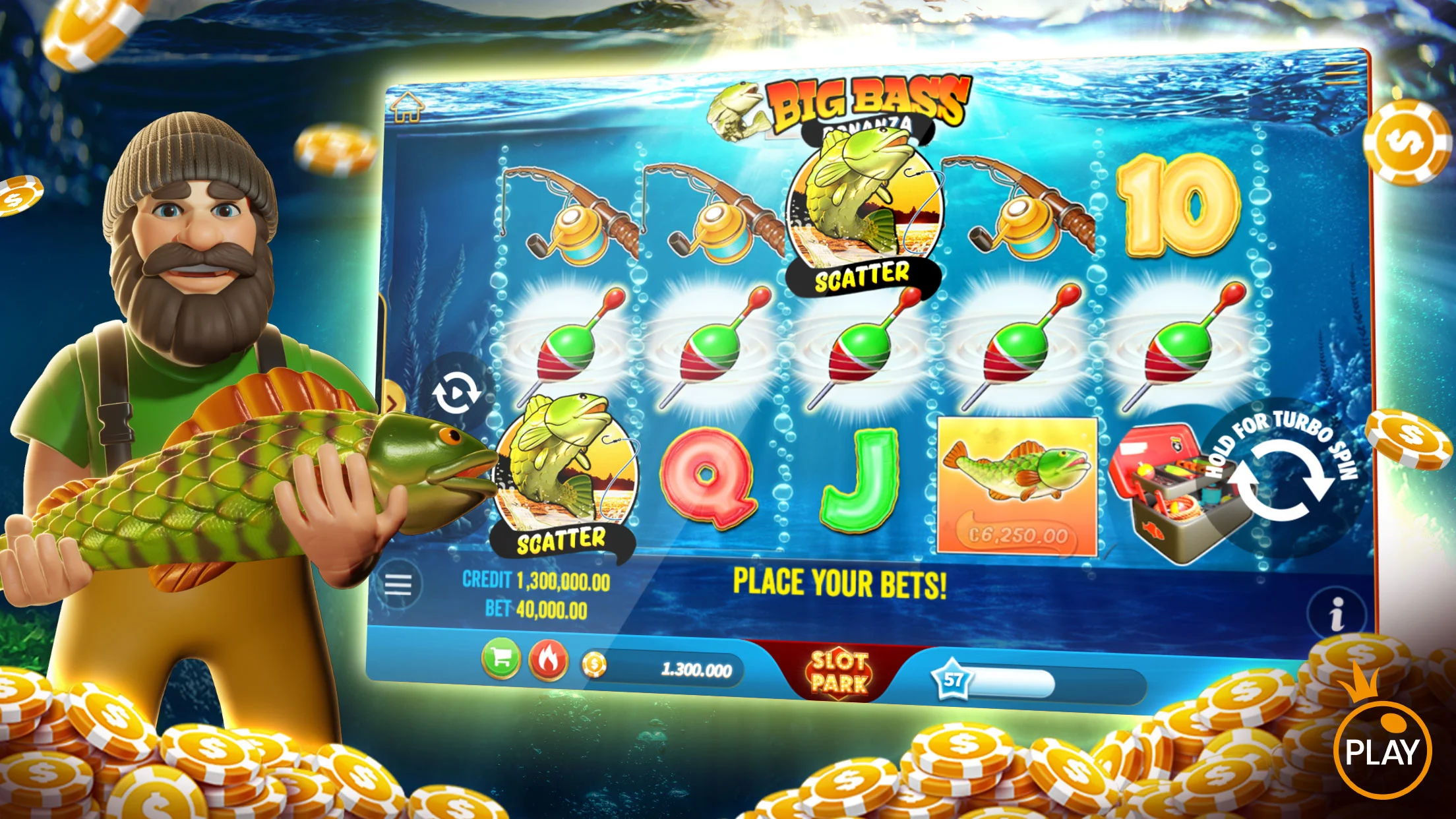Ảnh chụp màn hình trò chơi Slots trên VN88